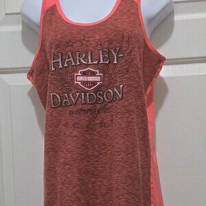 Harley Davidson Motorcycles Women's Tank Top Cotton Colorado Graphic Souvenir